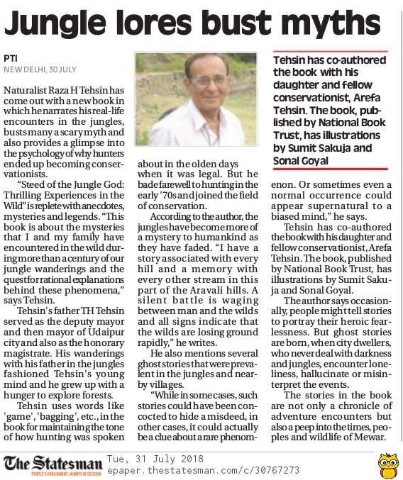 The Telegarph - Delhi Edition - 31st July 2018